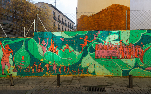 Street Art, Calle de Rodas, Lavapiés, Madrid