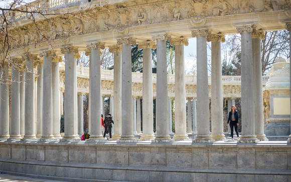 Monument of Alfonso XIV, Retiro Park, Madrid